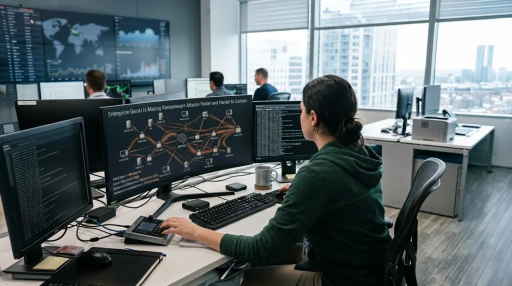 Enterprise GenAI Is Making Ransomware Attacks Faster and Harder to Contain
