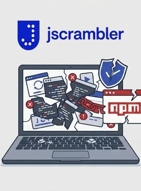 Jscrambler NPM Package Compromised Across Five Versions, Rust Infostealer Installed on Upgrade