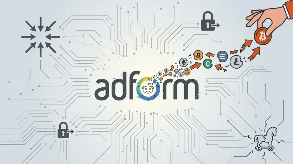Adform Ad Tracking Script Hijacked to Redirect Cryptocurrency Payments