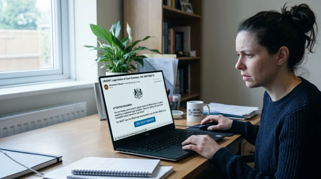 NCSC Phishing: Fake Court Warnings Carry John Billow’s Name
