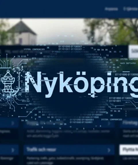 Nyköpings kommun hackad: webbplatsen visade Death Note-figur i en halvtimme